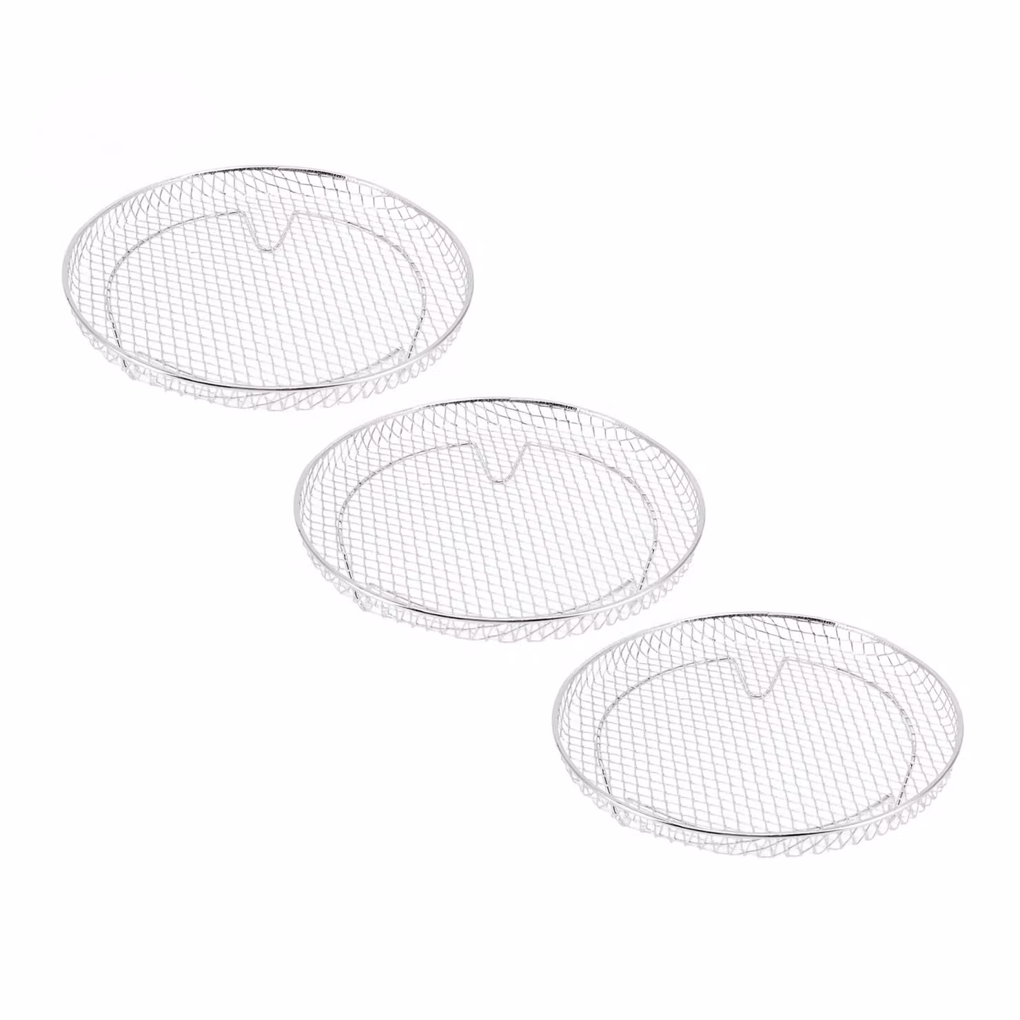 Cestello per friggitrice, cestello per friggitrice, cestello per friggitrice, cestello per disidratatore impilabile, cestello per disidratatore Airfryer, accessori per friggitrice