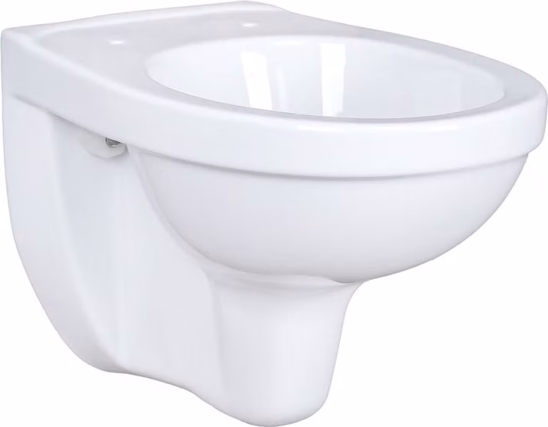Belvit RosenStern: vaso sospeso per WC, modello a filo, scarico profondo, bianco, in Vetroceramica, design senza coprivaso