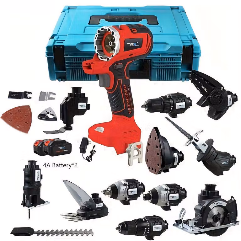 Trapano avvitatore - Trapano a vite - Trapano a percussione - Multitool - Trapano - Motore brushless da 18V
