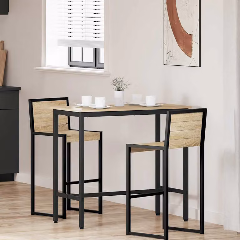 vidaXL Tavolo Moderno in Rovere Sonoma L: 100 cm, P: 50 cm, H: 90,5 cm