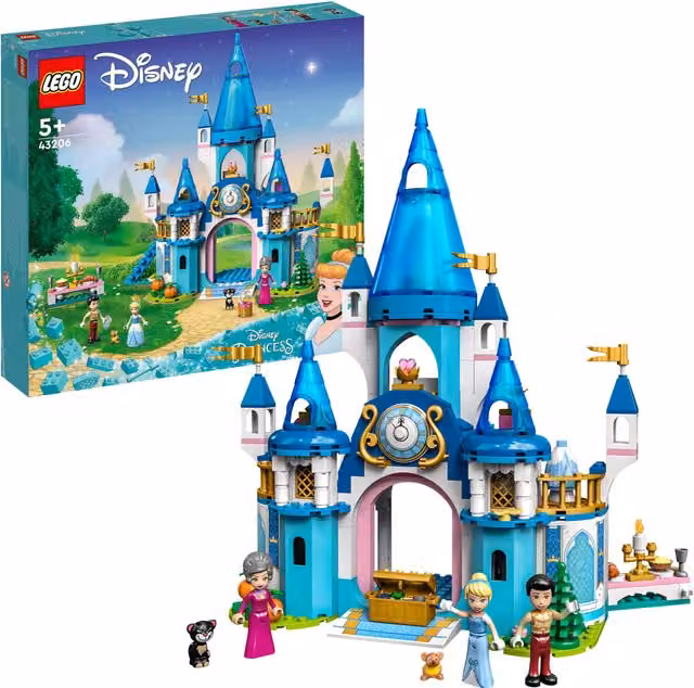 Lego Disney Castello di Cenerentola e del Principe Azzurro Multicolore