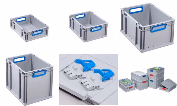 Allit ProfiPlus Aufbewahrungsbox grau 30,0 x 40,0 x 22,0 cm