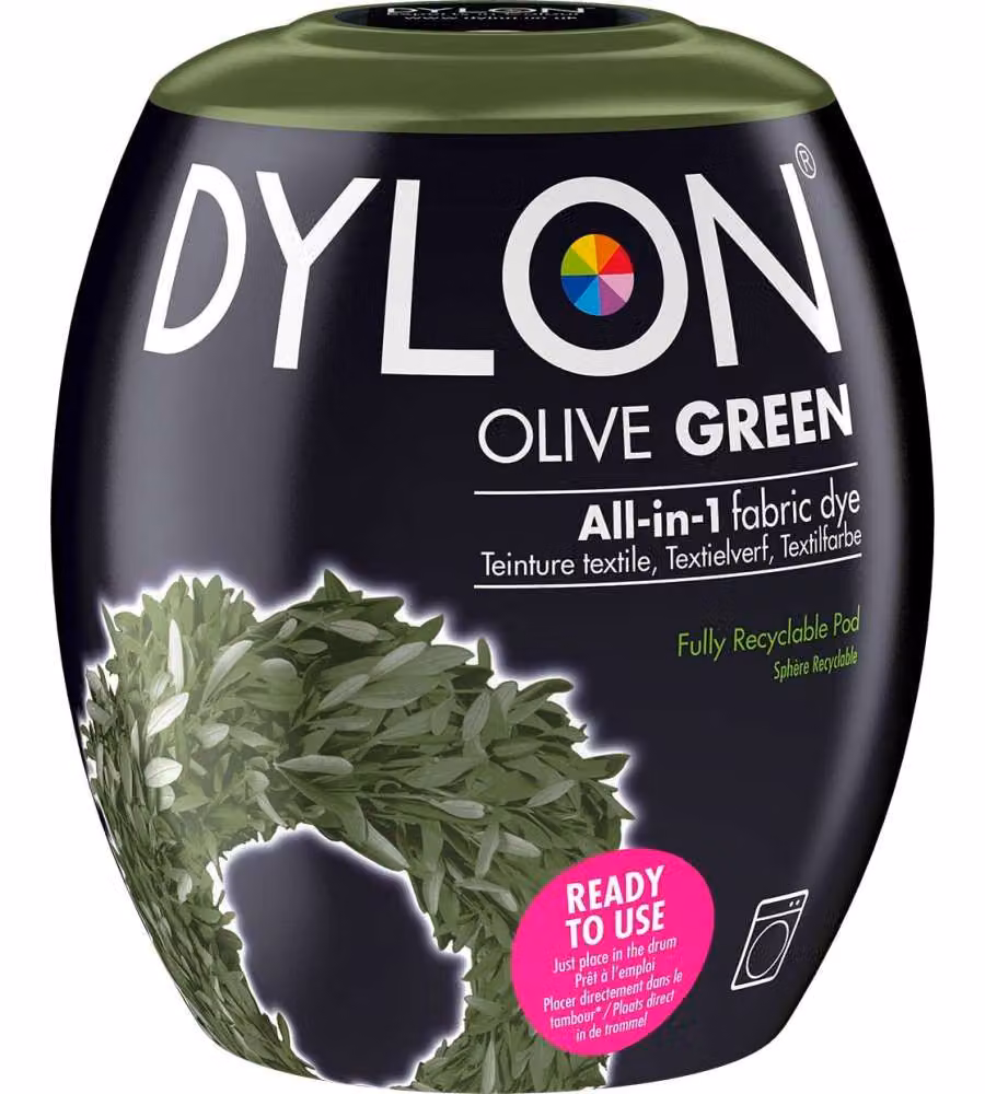 Dylon Colorante Lavatrice - Olive Green - 600g