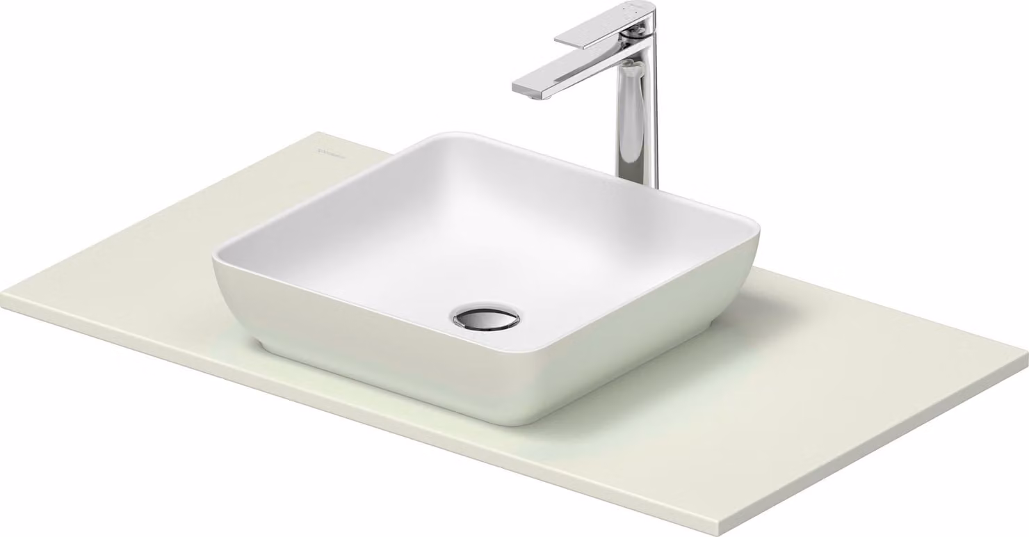 Duravit Sivida Set lavabos rectangulaires incl. console 880x500x123mm, 268018FH00, 268018FH00