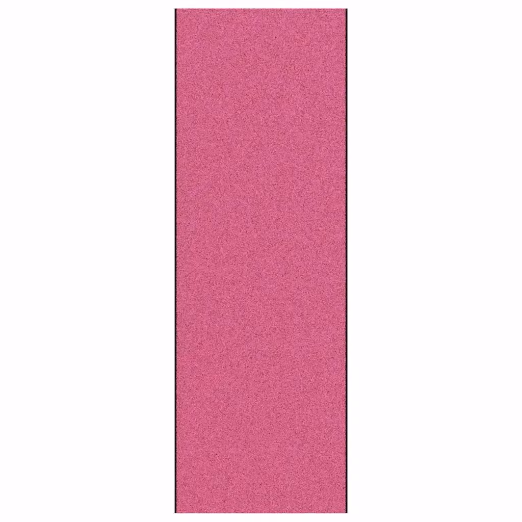 Tappeto moderno rettangolare vidaXL in poliammide e PVC, Rosa e Nero, L: 350 cm, P: 120 cm, H: 1 cm – 2
