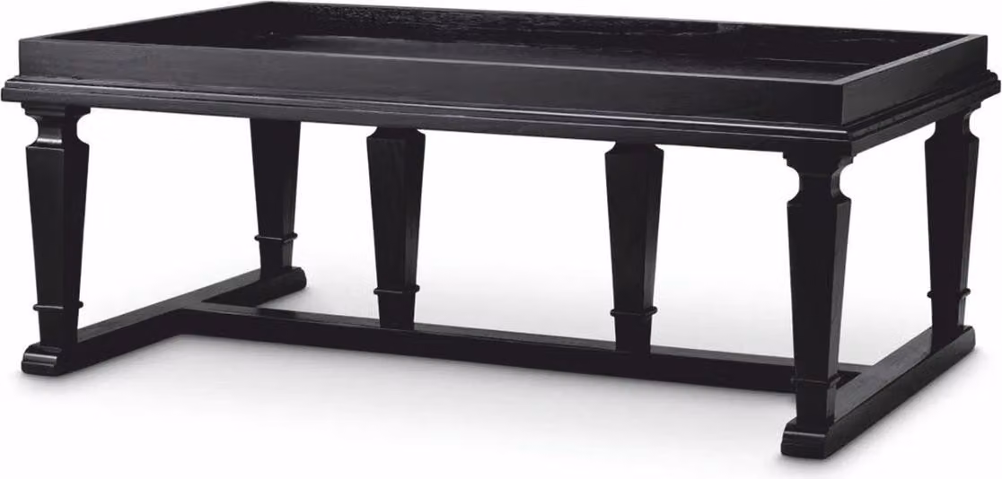 Casa Padrino tavolino nero 130 cm - Mobili per hotel e soggiorni