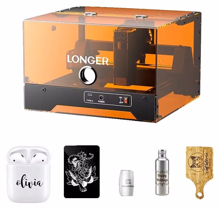 Incisione laser, alta precisione, elevata velocità di produzione, LÄNGERER RAY5 MiniS 5.5W