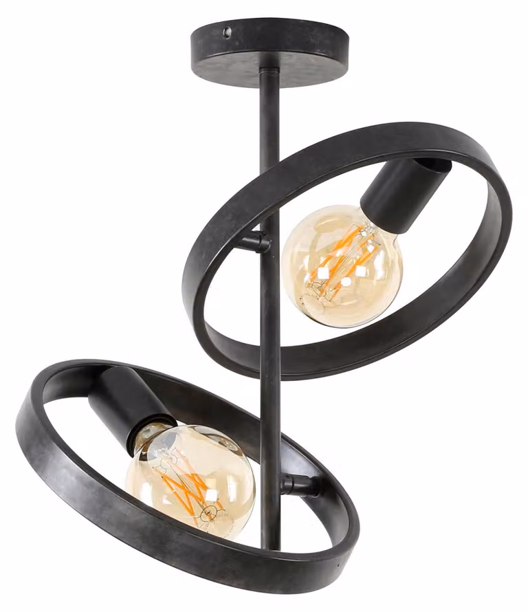 Lampada da soffitto FURNLUX Hover antracite 42 cm / Colore principale: nero / Dimensioni: 42 x 37 x 26 cm