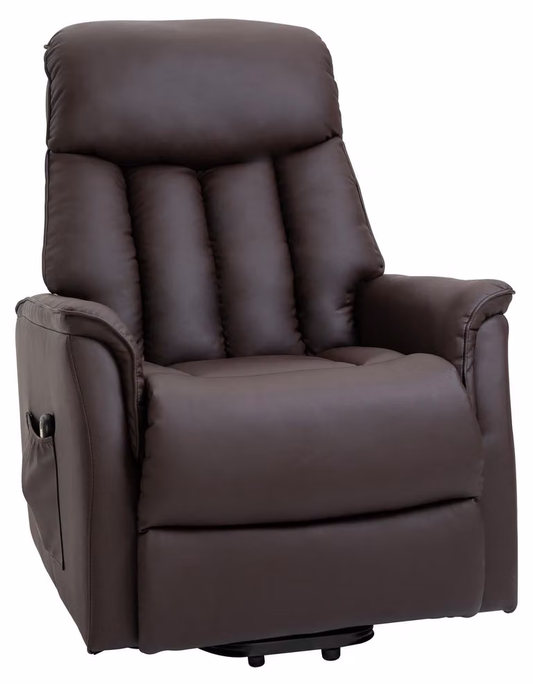 Poltrona sollevatrice - Poltrona elevatrice - Poltrona elettrica - Schienale regolabile - Capacità di carico: 150 kg