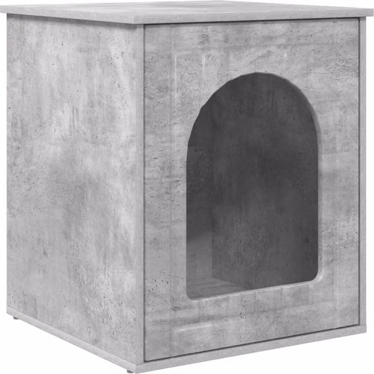 Casa per Gatti Calcestruzzo 53 x 52 x 62 cm Legno multistrato