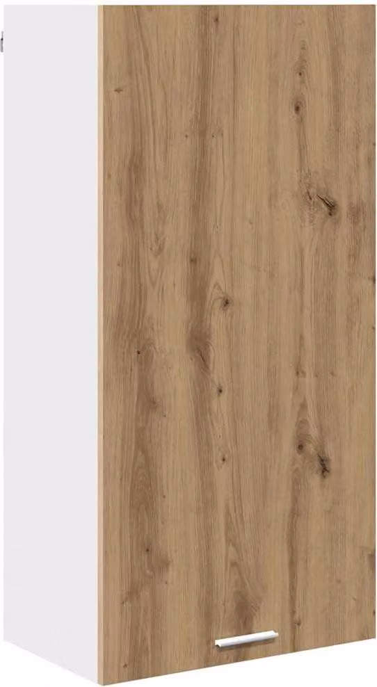 Armadio pensile Rovere Artigiano e Bianco 50 x 31 x 100 cm