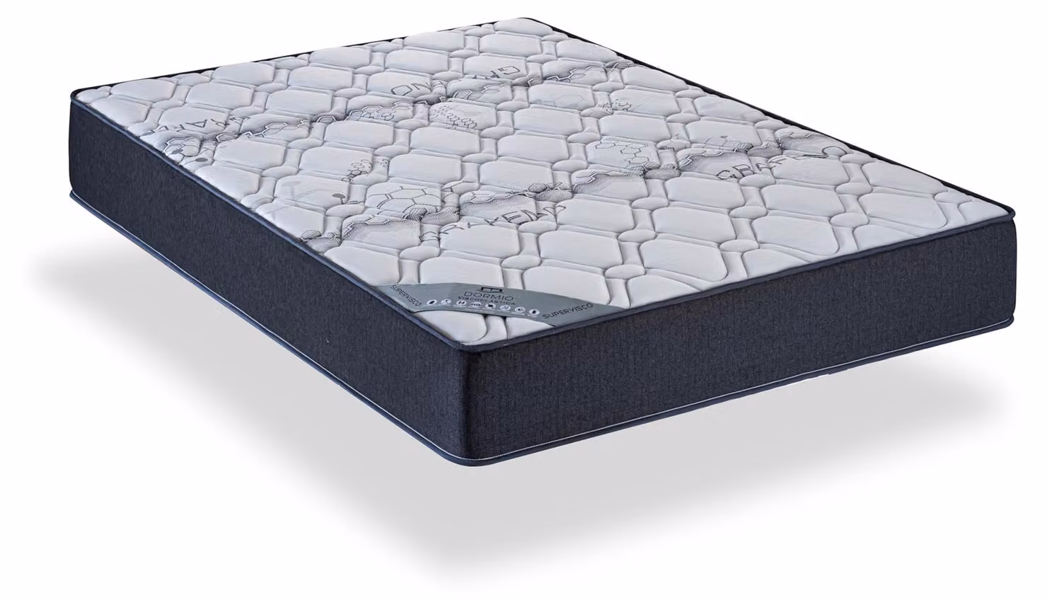 Materasso in viscoelastico con grafene, dimensioni 90x190 cm, altezza 16 cm