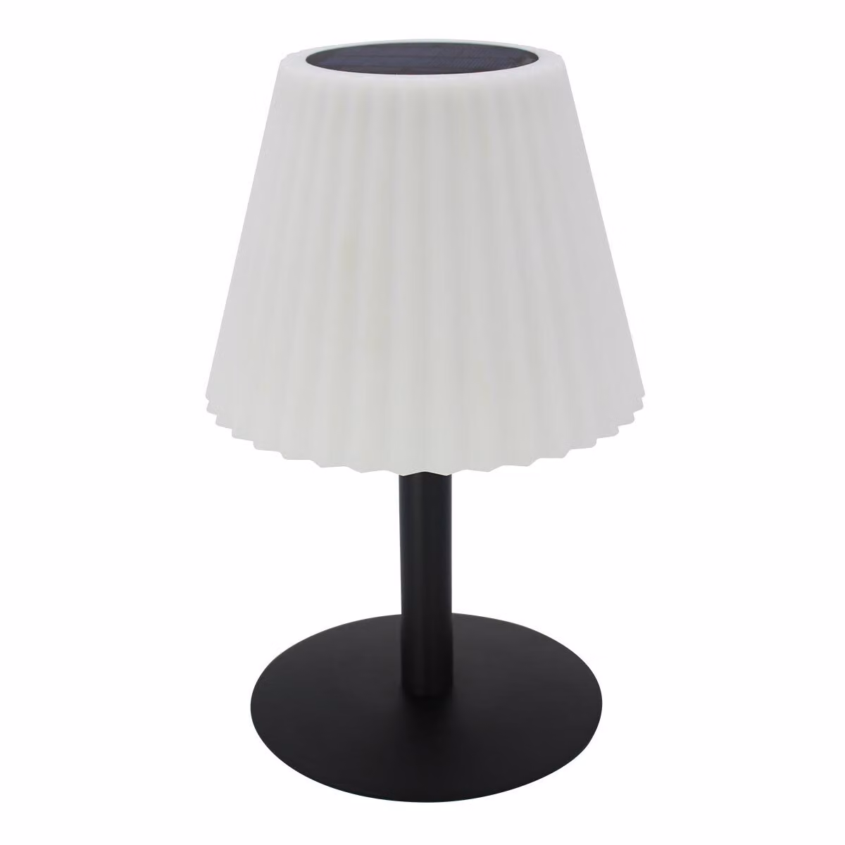 2-in-1 solar table lamp to plant or place - LUMISKY - BOUFFANT - H62 cm - Dimmable white LED