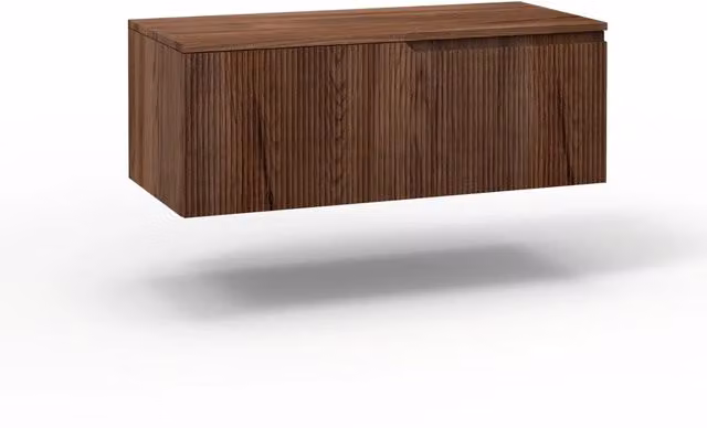 Base con top 1 cestone VENERE rovere rio_100x45x37