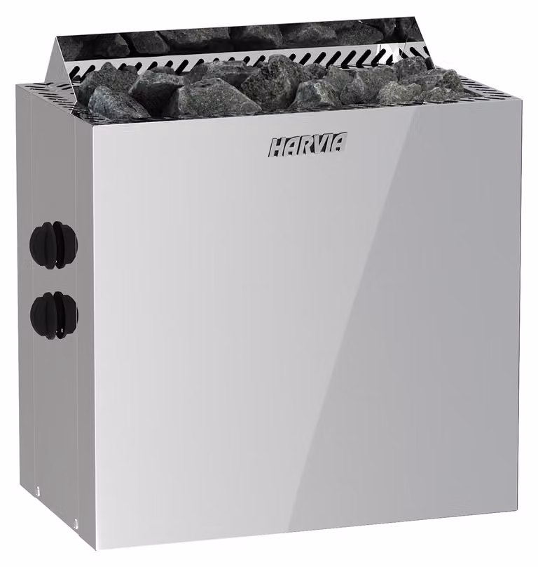 Riscaldatore per sauna Harvia Vega Qubic da 4,5 kW | con unità di controllo integrata | HBQ454