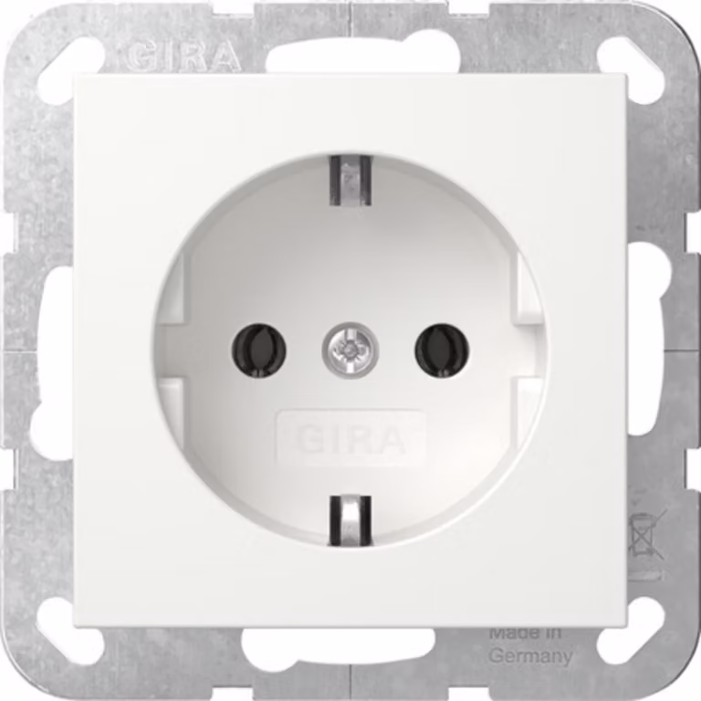 GIRA 418803 Sistema SCHUKO 55 bianco puro (418803)