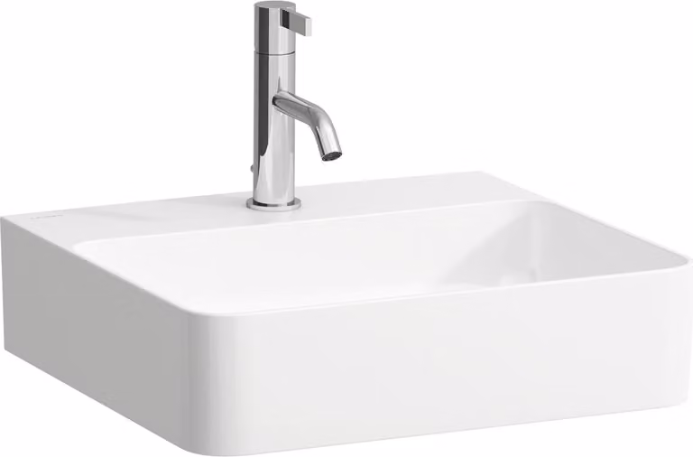 LAUFEN VAL lavabo à poser, 1 trou pour robinet, sans trop-plein, US fermé 450x420mm, H8162807571111, H8162807571111