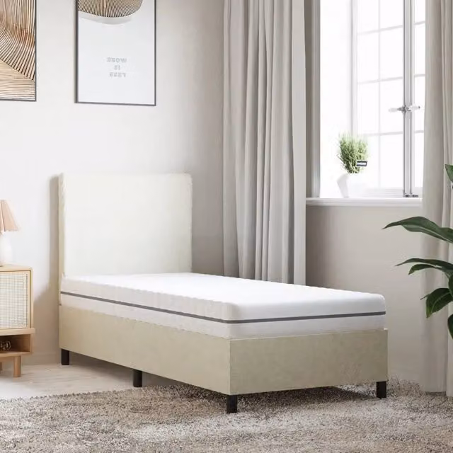 Materasso in schiuma Design Mania, colore bianco, con comfort medio, L 70 cm x P 200 cm
