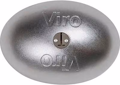 Lucchetto per van Van Lock 4222 Viro in acciaio inossidabile color argento con chiave