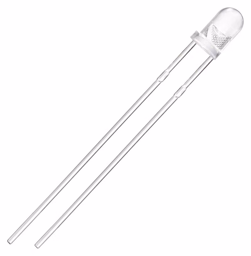 100 diodi LED a infrarossi da 3 mm, 850 nm, per visione notturna