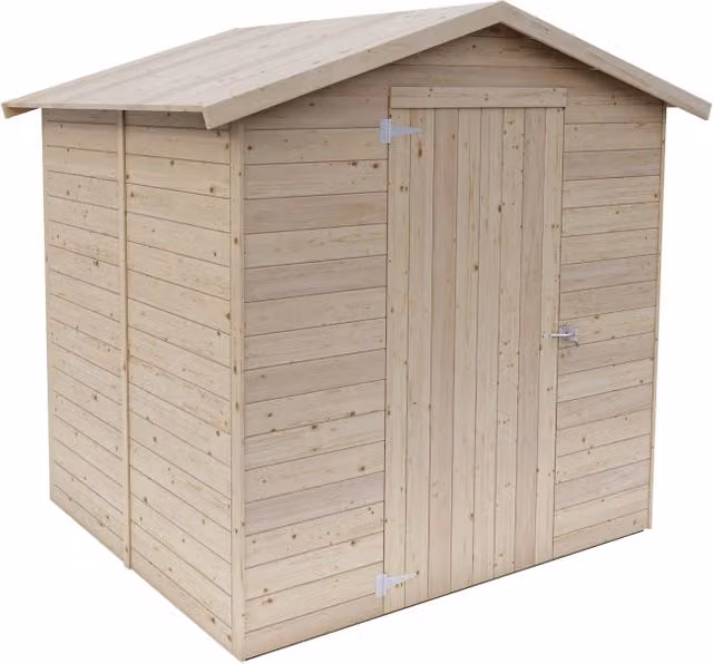Casetta Stefy Alce in legno beige e nera L: 200 cm, P: 167 cm