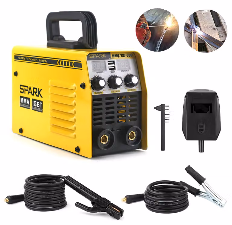 Saldatrice, doppio display digitale, doppia porta USB, MMA-250