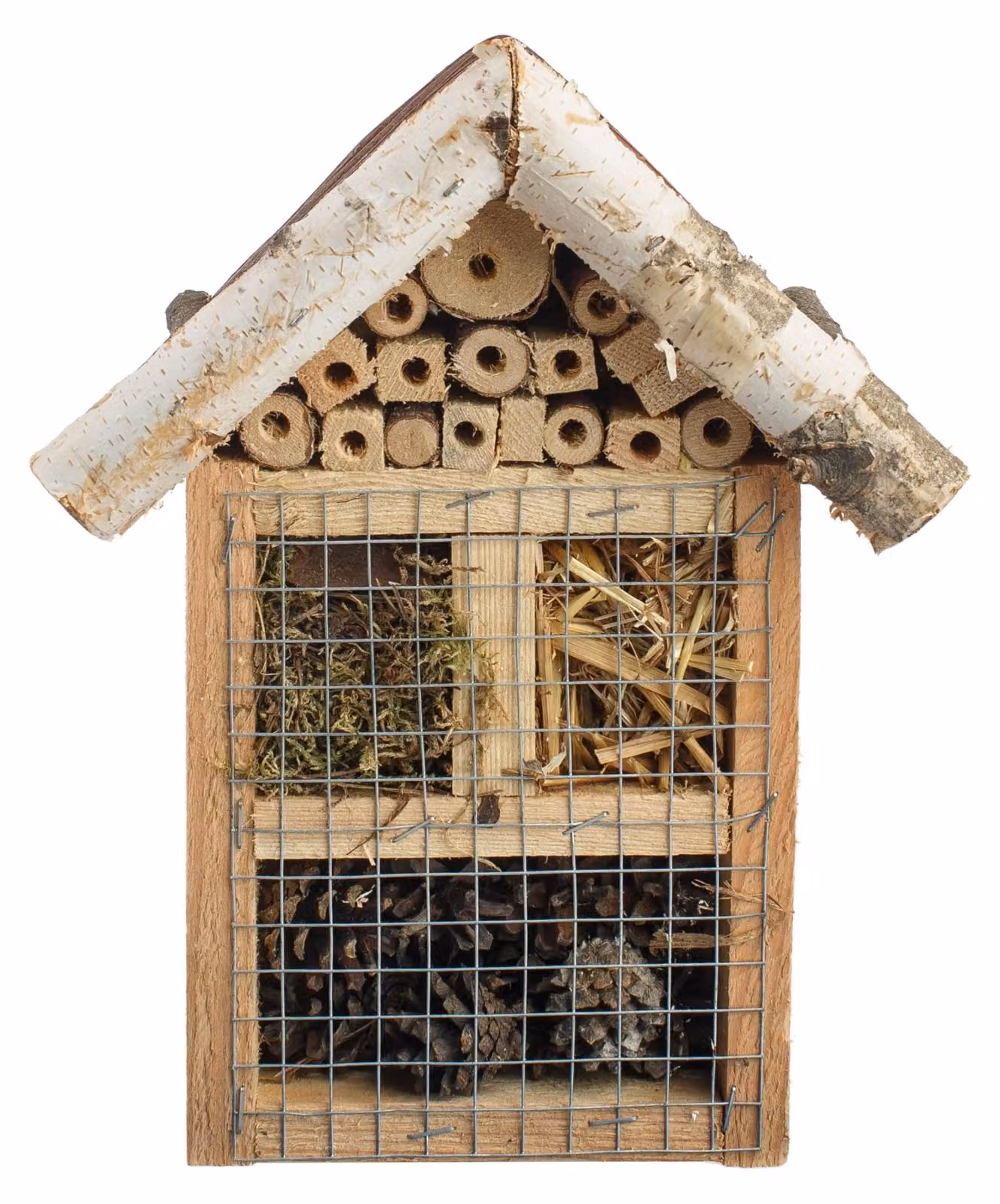 Alveare in legno naturale per insetti
