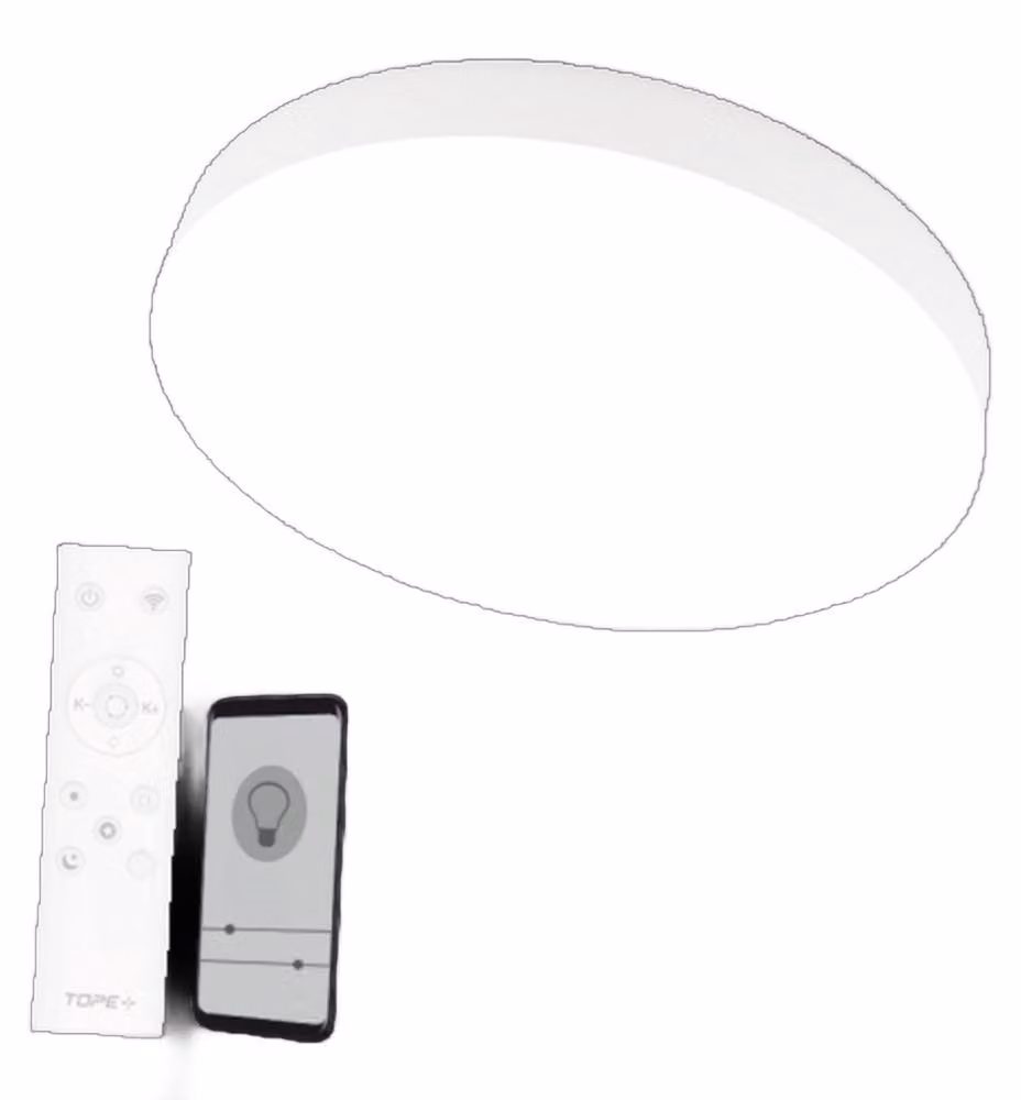 Lampada da soffitto Boston 2x36W D45RC LED bianca