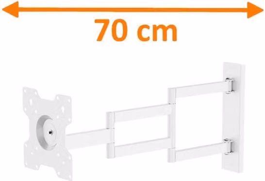 Supporto per TV 70 cm Bianco