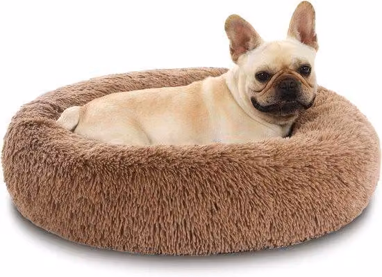 Cuccia morbida per cani, misura media 60 cm, impermeabile, rotonda
