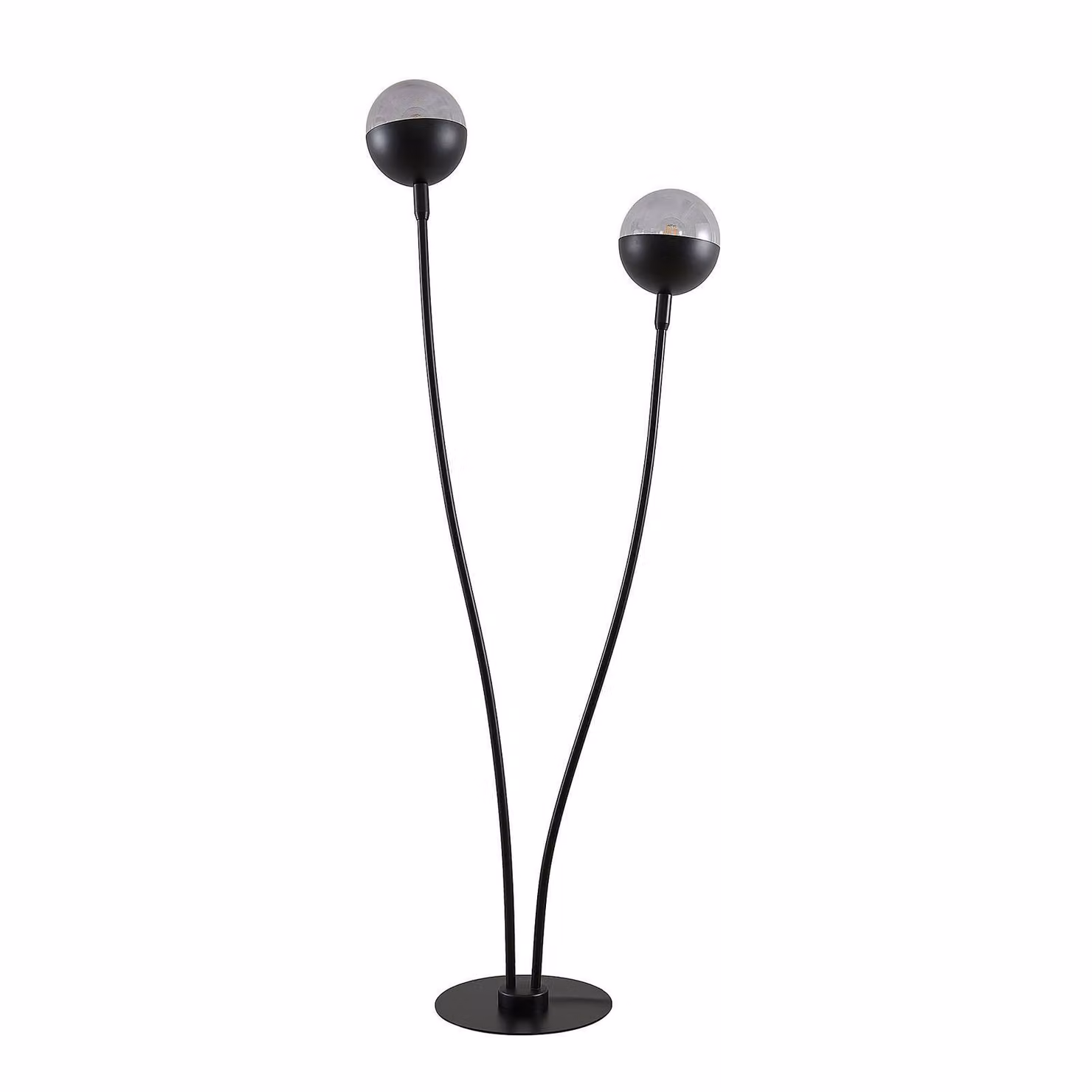 Lucande Dustian, lampada da terra a 2 luci