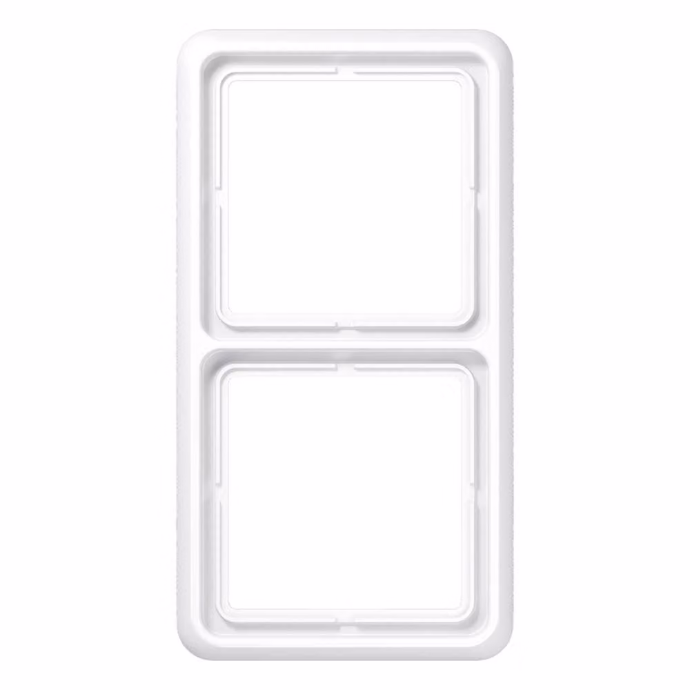 Telaio Jung a 2 ingressi aws orizzontale/verticale CD 582 WU WW