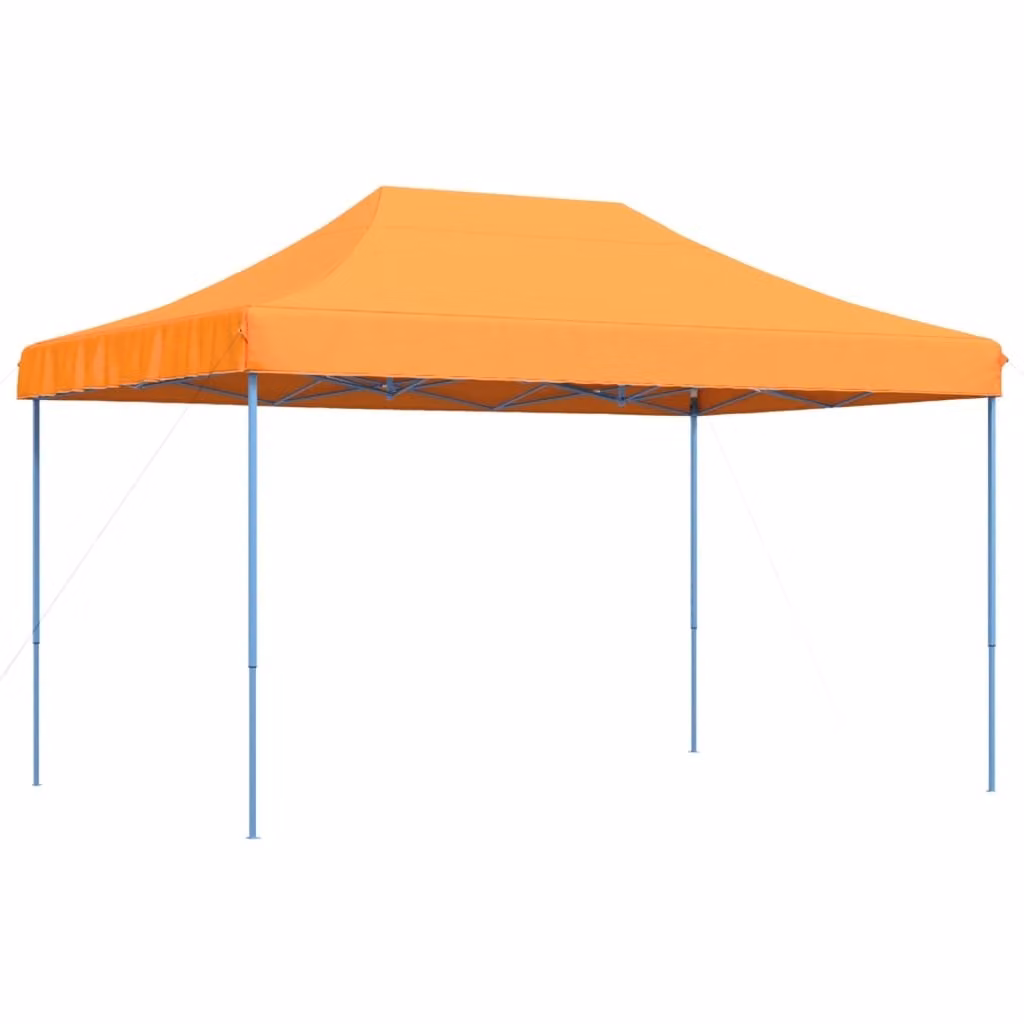 Tenda da Festa Pieghevole Pop-Up Arancione 292x292x315 cm
