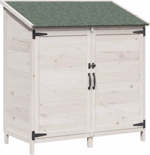 Capanno da Giardino Bianco 106,5 x 56 x 113,5 cm CFW5934502