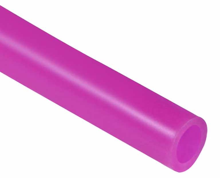 Tubo in silicone, diametro interno 3/8", diametro esterno 1/2", lunghezza 2 metri, colore viola scuro
