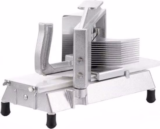 Tagliaverdure professionale in acciaio inossidabile - Grigio - Facile da usare