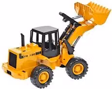 Pala Meccanica Bruder FR130 Gialla Scala 1:16