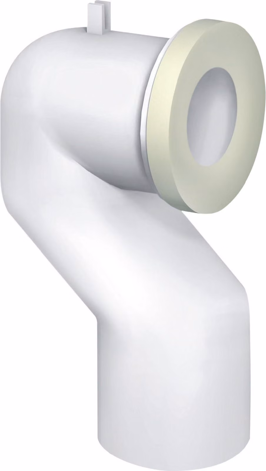 Curva tecnica con scarico da 90 mm