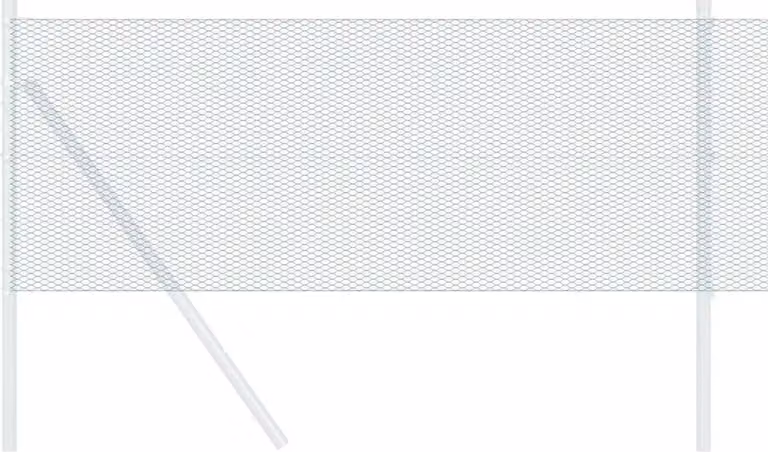 Recinzione Esagonale Verde 0.4 x 50 m Acciaio