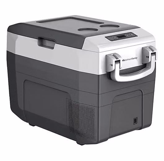 Frigorifero Portatile Melchioni Family Glaciale 40 Grey, Capacità 37 l, L: 44,7 cm, A: 75,2 cm, P: 56,3 cm