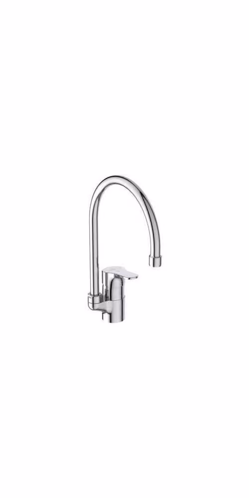 Miscelatore da cucina CERABASE bocca alta, sporgenza 200 mm cromo cromo