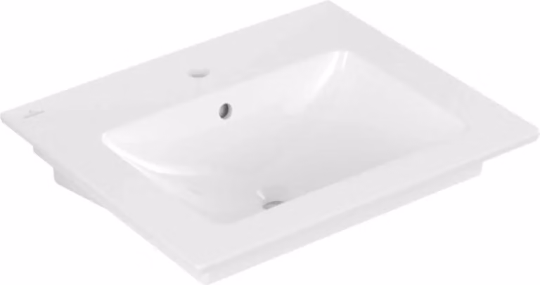 Villeroy & Boch Venticello lavabo, 1 trou pour robinet, avec trop-plein, 600x500mm, 41246001, 41246001