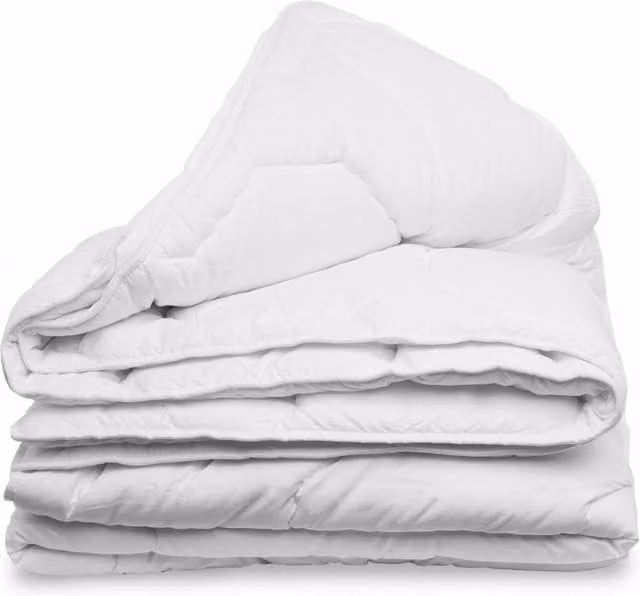 Piumino in fibra sintetica DaunenStep NeoStep 200 bianco anallergico e lavabile a 60°C per adulti