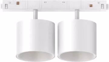 Sistema Lineare Ego Track Double Big 20w 3000k On-off Wh Ideal-lux