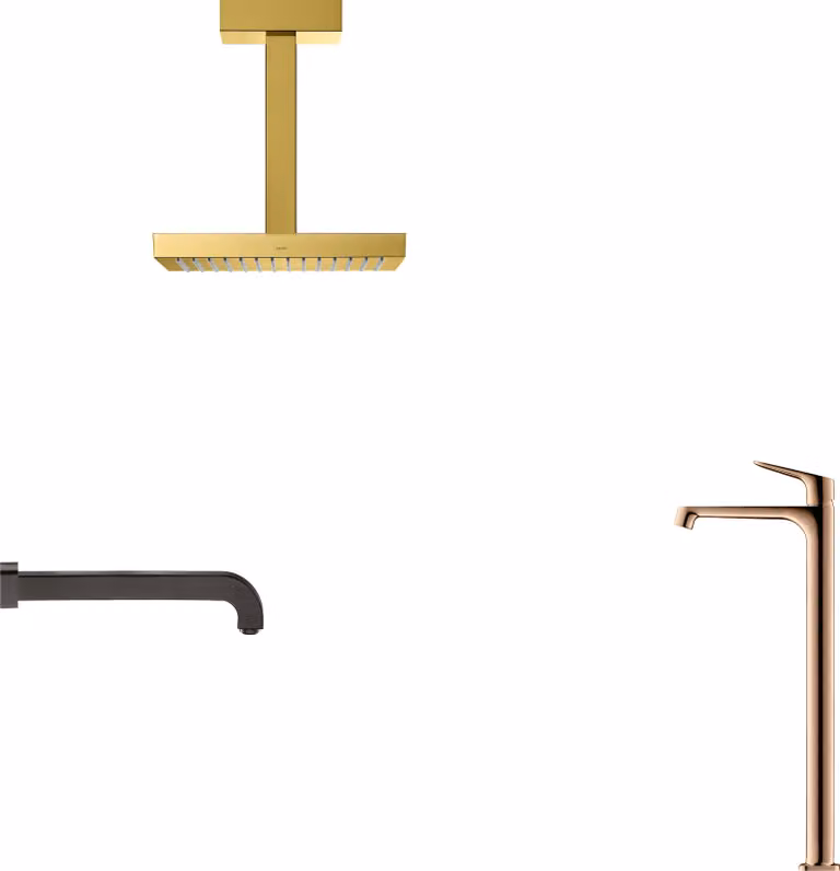 hansgrohe AXOR Citterio Mitigeur monocommande de lavabo pour lavabo sans garniture de vidage, 34127300, 34127300