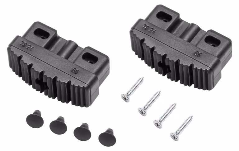 Set di piedini per scaletta Hymer per montanti da 66 mm