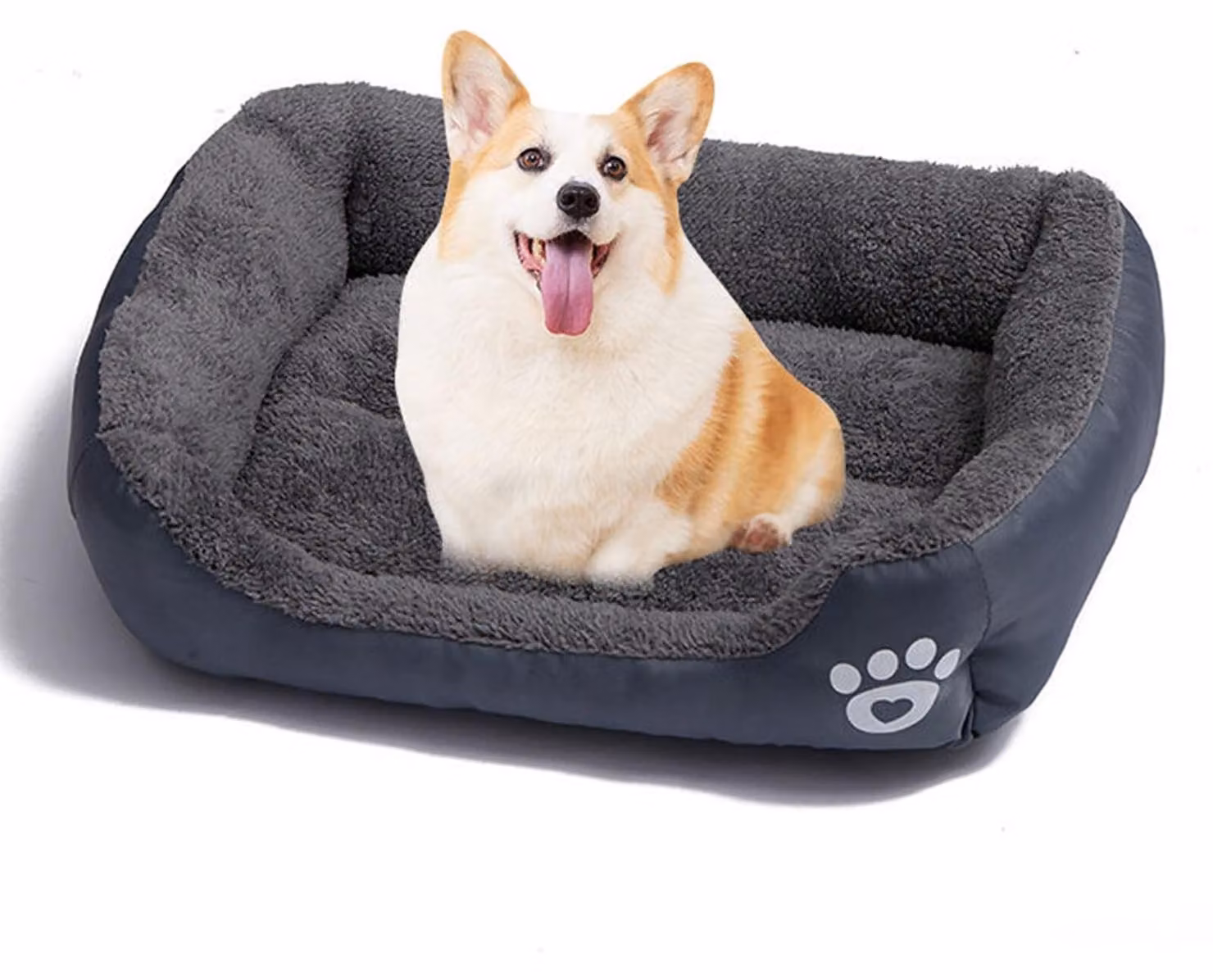 Letto ortopedico per cani con coprisedia lavabile