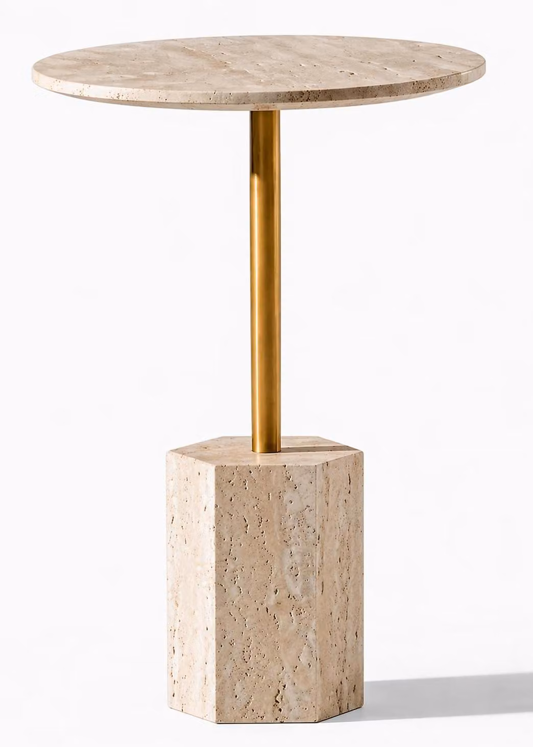 Tavolino ausiliario, stile moderno, colore beige, nuovo, comodo, pratico, ideale per il soggiorno