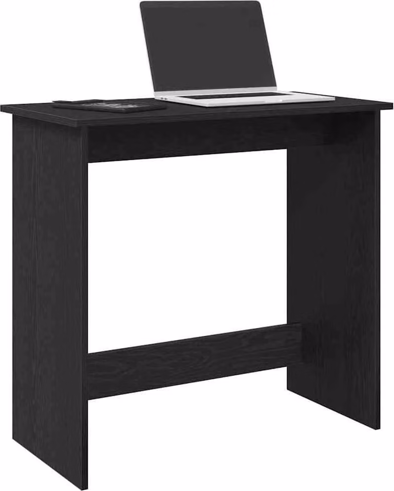 Maison Exclusive - Scrivania nera 80x40x75 cm Materiale ligneo