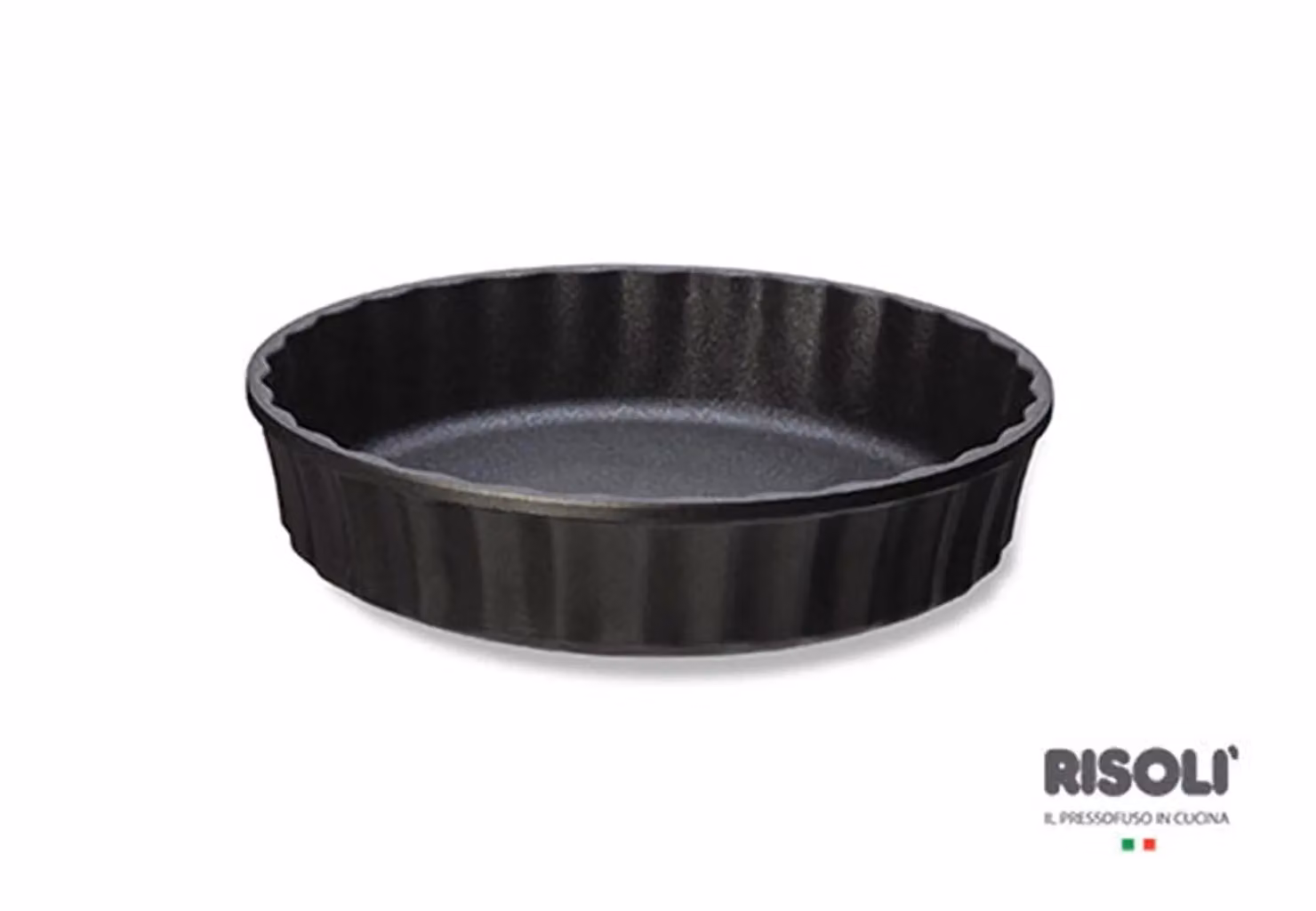 Tortiera per Crostata Royal d'alù Black Plus in alluminio pressofuso, diam. 24cm